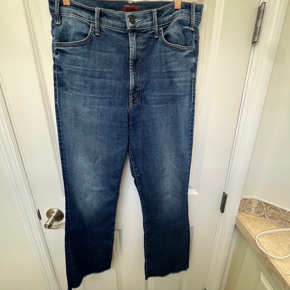 Mother The Hustler Ankle Fray Women Jeans